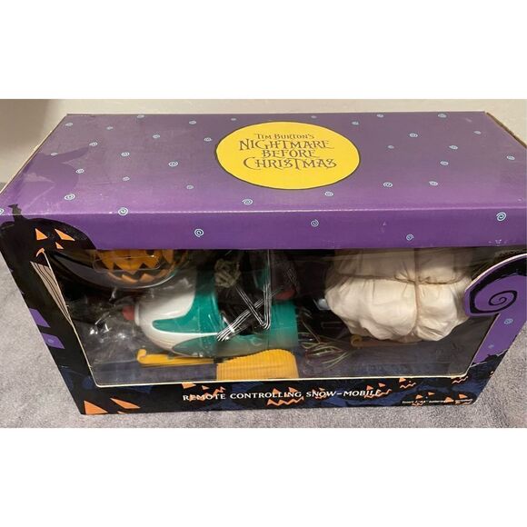Nightmare Before Christmas Remote Control Jack Snow Mobile Jun Planning N-061 - Picture 4 of 12